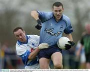 4 January 2004; Ciaran Whelan, Dublin, in action against Paul Curran, Blue Stars. Dublin Blue Star Footballers v Dublin Footballers, Naomh Mearnog, Portmarnock, Co. Dublin. Picture credit; David Maher / SPORTSFILE *EDI*