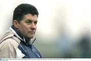 4 January 2004; Mick Condon, Carlow manager. O'Byrne Cup, Carlow v Wicklow, Dr Cullen Park, Carlow. Picture credit; Brendan Moran / SPORTSFILE *EDI*