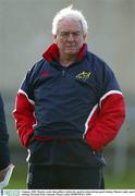 5 January 2004; Munster coach Alan Gaffney watches his squad in action during squad training. Munster rugby squad training, Thomond Park, Limerick. Picture credit; SPORTSFILE *EDI*