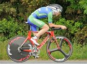 20 June 2013; Mike Millar, Phoenix CC, in action during the Elite Men's National Time-Trial Championships. Carlingford, Co. Louth. Picture credit: Stephen McMahon / SPORTSFILE
