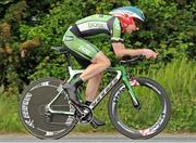 20 June 2013; Sean Downey, An Post Chainreaction Sean Kelly Team, in action during the Elite Men's National Time-Trial Championships. Carlingford, Co. Louth. Picture credit: Stephen McMahon / SPORTSFILE
