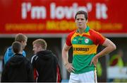 28 June 2013; Brendan Muprhy, Carlow, after defeat to Laois. GAA Football All-Ireland Senior Championship, Round 1, Carlow v Laois, Dr. Cullen Park, Carlow. Picture credit: Diarmuid Greene / SPORTSFILE