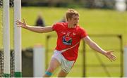 29 June 2013; Ciarán Byrne, Louth, celebrates after scoring his side's first goal. GAA Football All-Ireland Senior Championship, Round 1, Louth v Antrim, County Grounds, Drogheda, Co. Louth. Picture credit: Dáire Brennan / SPORTSFILE