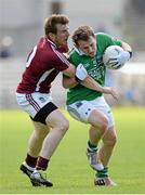 29 June 2013; Declan McClusker, Fermanagh, in action against Kieran Martin, Westmeath. GAA Football All-Ireland Senior Championship, Round 1, Westmeath v Fermanagh, Cusack Park, Mullingar, Co. Westmeath. Picture credit: Brian Lawless / SPORTSFILE