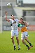29 June 2013; Sean Cavanagh, Tyrone, in action against David Hanlon, Offaly. GAA Football All-Ireland Senior Championship, Round 1, Offaly v Tyrone, O'Connor Park, Tullamore, Co. Offaly. Picture credit: David Maher / SPORTSFILE