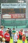 29 June 2013; A general view of the final score. GAA Football All-Ireland Senior Championship, Round 1, Offaly v Tyrone, O'Connor Park, Tullamore, Co. Offaly. Picture credit: David Maher / SPORTSFILE