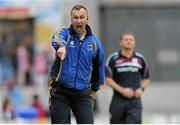 29 June 2013; Tipperary manager Peter Creedon issues out instructions. GAA Football All-Ireland Senior Championship, Round 1, Galway v Tipperary, Pearse Stadium, Galway. Picture credit: Ray Ryan / SPORTSFILE