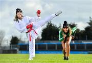 20 February 2020; Karate international Caradh O’Donovan, left, and Athlete Nadia Power were in Parnell Park today launching the AIG “Show Your Skills’ Challenge in support of 20x20. AIG are calling on women and girls of all ages, all abilities and all sports to showcase their talents by entering the online competition at aig.ie/skills to be in with a chance to win a monthly €1,000 prize. Photo by Seb Daly/Sportsfile