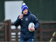 19 February 2020; Rob Mullen, CRO, before the Shane Horgan Cup Round 4 match between Metro Area and North Midlands Area at Ashbourne RFC in Ashbourne, Co Meath. Photo by Piaras Ó Mídheach/Sportsfile