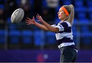 20 February 2020; Sophie Lyons of North Midlands during the Leinster Rugby U18s Girls Area Blitz at Energia Park in Dublin. Photo by Matt Browne/Sportsfile