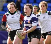 20 February 2020; Leah Molloy of North Midlands during the Leinster Rugby U18s Girls Area Blitz at Energia Park in Dublin. Photo by Matt Browne/Sportsfile