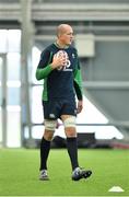 21 February 2020; Devin Toner during Ireland Rugby squad training at the IRFU High Performance Centre at the Sport Ireland Campus in Dublin. Photo by Seb Daly/Sportsfile