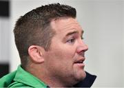 21 February 2020; National scrum coach John Fogarty during Ireland Rugby squad training at the IRFU High Performance Centre at the Sport Ireland Campus in Dublin. Photo by Seb Daly/Sportsfile