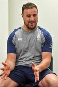 21 February 2020; Rob Herring during an Ireland Rugby press conference at the IRFU High Performance Centre at the Sport Ireland Campus in Dublin. Photo by Seb Daly/Sportsfile