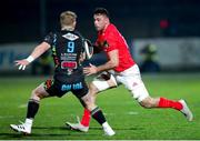 21 February 2020; Jack O'Sullivan of Munster in action against Joshua Renton of Zebre during the Guinness PRO14 Round 12 match between Zebre and Munster at Stadio Sergio Lanfranchi in Parma, Italy. Photo by Roberto Bregani/Sportsfile