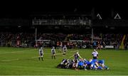 21 February 2020; A general view of a scrum during the Guinness PRO14 Round 12 match between Ospreys and Leinster at The Gnoll in Neath, Wales. Photo by Ramsey Cardy/Sportsfile