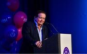 21 February 2020; MC Marty Morrissey speaking during the 2019 LGFA Volunteer of the Year awards night at Croke Park in Dublin.  Photo by Piaras Ó Mídheach/Sportsfile