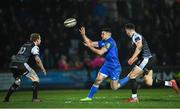 21 February 2020; Cian Kelleher of Leinster in action against Luke Price, left, and Owen Watkin of Ospreys during the Guinness PRO14 Round 12 match between Ospreys and Leinster at The Gnoll in Neath, Wales. Photo by Ramsey Cardy/Sportsfile