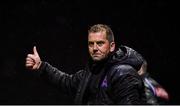 21 February 2020; Dundalk head coach Vinny Perth during the SSE Airtricity League Premier Division match between Shelbourne and Dundalk at Tolka Park in Dublin. Photo by Eóin Noonan/Sportsfile