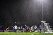 21 February 2020; A general view of action during the SSE Airtricity League First Division match between Cabinteely and Bray Wanderers at Stradbrook Road in Blackrock, Dublin. Photo by Seb Daly/Sportsfile