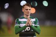 21 February 2020; Liam Scales of Shamrock Rovers following the SSE Airtricity League Premier Division match between Shamrock Rovers and Cork City at Tallaght Stadium in Dublin. Photo by Stephen McCarthy/Sportsfile