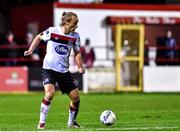21 February 2020; Greg Sloggett of Dundalk during the SSE Airtricity League Premier Division match between Shelbourne and Dundalk at Tolka Park in Dublin. Photo by Eóin Noonan/Sportsfile
