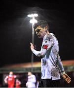 21 February 2020; Sean Gannon of Dundalk during the SSE Airtricity League Premier Division match between Shelbourne and Dundalk at Tolka Park in Dublin. Photo by Eóin Noonan/Sportsfile