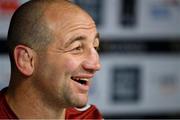 22 February 2020; Skills coach Steve Borthwick during a press conference after the England Rugby Captain's Run at Twickenham Stadium in London, England. Photo by Brendan Moran/Sportsfile