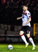 21 February 2020; Andy Boyle of Dundalk during the SSE Airtricity League Premier Division match between Shelbourne and Dundalk at Tolka Park in Dublin. Photo by Eóin Noonan/Sportsfile