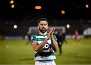 21 February 2020; Roberto Lopes of Shamrock Rovers following the SSE Airtricity League Premier Division match between Shamrock Rovers and Cork City at Tallaght Stadium in Dublin. Photo by Stephen McCarthy/Sportsfile