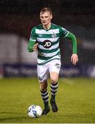 21 February 2020; Liam Scales of Shamrock Rovers during the SSE Airtricity League Premier Division match between Shamrock Rovers and Cork City at Tallaght Stadium in Dublin. Photo by Stephen McCarthy/Sportsfile