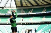 22 February 2020; Rob Herring during the Ireland Rugby Captain's Run at Twickenham Stadium in London, England. Photo by Ramsey Cardy/Sportsfile