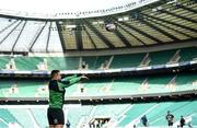 22 February 2020; Rónan Kelleher during the Ireland Rugby Captain's Run at Twickenham Stadium in London, England. Photo by Ramsey Cardy/Sportsfile