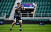 22 February 2020; Josh van der Flier during the Ireland Rugby Captain's Run at Twickenham Stadium in London, England. Photo by Brendan Moran/Sportsfile