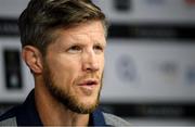 22 February 2020; Forwards coach Simon Easterby during an Ireland Rugby press conference at Twickenham Stadium in London, England. Photo by Ramsey Cardy/Sportsfile