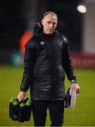 21 February 2020; Shamrock Rovers physiotherapist Tony McCarthy during the SSE Airtricity League Premier Division match between Shamrock Rovers and Cork City at Tallaght Stadium in Dublin. Photo by Stephen McCarthy/Sportsfile