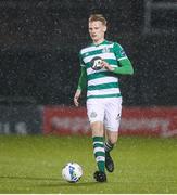 21 February 2020; Liam Scales of Shamrock Rovers during the SSE Airtricity League Premier Division match between Shamrock Rovers and Cork City at Tallaght Stadium in Dublin. Photo by Stephen McCarthy/Sportsfile