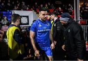 21 February 2020; Cian Kelleher of Leinster during the Guinness PRO14 Round 12 match between Ospreys and Leinster at The Gnoll in Neath, Wales. Photo by Ramsey Cardy/Sportsfile