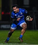 21 February 2020; James Lowe of Leinster during the Guinness PRO14 Round 12 match between Ospreys and Leinster at The Gnoll in Neath, Wales. Photo by Ramsey Cardy/Sportsfile