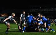 21 February 2020; Jamison Gibson-Park of Leinster during the Guinness PRO14 Round 12 match between Ospreys and Leinster at The Gnoll in Neath, Wales. Photo by Ramsey Cardy/Sportsfile