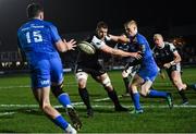 21 February 2020; Tommy O'Brien of Leinster during the Guinness PRO14 Round 12 match between Ospreys and Leinster at The Gnoll in Neath, Wales. Photo by Ramsey Cardy/Sportsfile