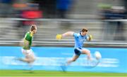 22 February 2020; Kieran McKeon of Dublin in action against Michael Murphy of Meath during the Eirgrid Leinster GAA Football U20 Championship Semi-Final match between Dublin and Meath at Parnell Park in Dublin. Photo by David Fitzgerald/Sportsfile