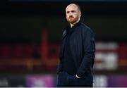21 February 2020; St Patrick's Athletic manager Stephen O'Donnell ahead of the SSE Airtricity League Premier Division match between Sligo Rovers and St. Patrick's Athletic at The Showgrounds in Sligo. Photo by Ben McShane/Sportsfile