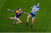 22 February 2020; Paul Ryan of Dublin in action against Joe O’Connor of Wexford during the Allianz Hurling League Division 1 Group B Round 4 match between Dublin and Wexford at Croke Park in Dublin. Photo by Harry Murphy/Sportsfile