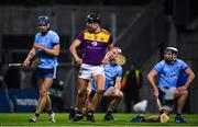 22 February 2020; Jack O’Connor of Wexford celebrates after scoring his side's second goal during the Allianz Hurling League Division 1 Group B Round 4 match between Dublin and Wexford at Croke Park in Dublin. Photo by Sam Barnes/Sportsfile
