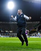 22 February 2020; Wexford manager Davy Fitzgerald celebrates his side scoring a late goal during the Allianz Hurling League Division 1 Group B Round 4 match between Dublin and Wexford at Croke Park in Dublin. Photo by Eóin Noonan/Sportsfile