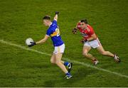 22 February 2020; Riain Quigley of Tipperary in action against Seán Powter of Cork during the Allianz Football League Division 3 Round 4 match between Tipperary and Cork at Semple Stadium in Thurles, Tipperary. Photo by Piaras Ó Mídheach/Sportsfile