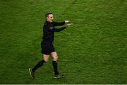 22 February 2020; Referee Maurice Deegan during the Allianz Football League Division 1 Round 4 match between Dublin and Donegal at Croke Park in Dublin. Photo by Harry Murphy/Sportsfile