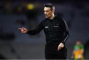 22 February 2020; Referee Maurice Deegan during the Allianz Football League Division 1 Round 4 match between Dublin and Donegal at Croke Park in Dublin. Photo by Sam Barnes/Sportsfile