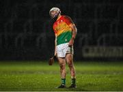 22 February 2020; Martin Kavanagh of Carlow watches his late equalising free against Laois go wide during the Allianz Hurling League Division 1 Group B Round 4 match between Laois and Carlow at MW Hire O'Moore Park in Portlaoise, Laois. Photo by Matt Browne/Sportsfile